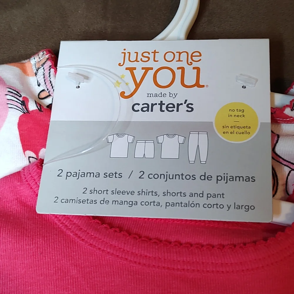 Carters Kids' 4-Piece Bedtime Makes Me Crabby PJ Set 18 month NWT